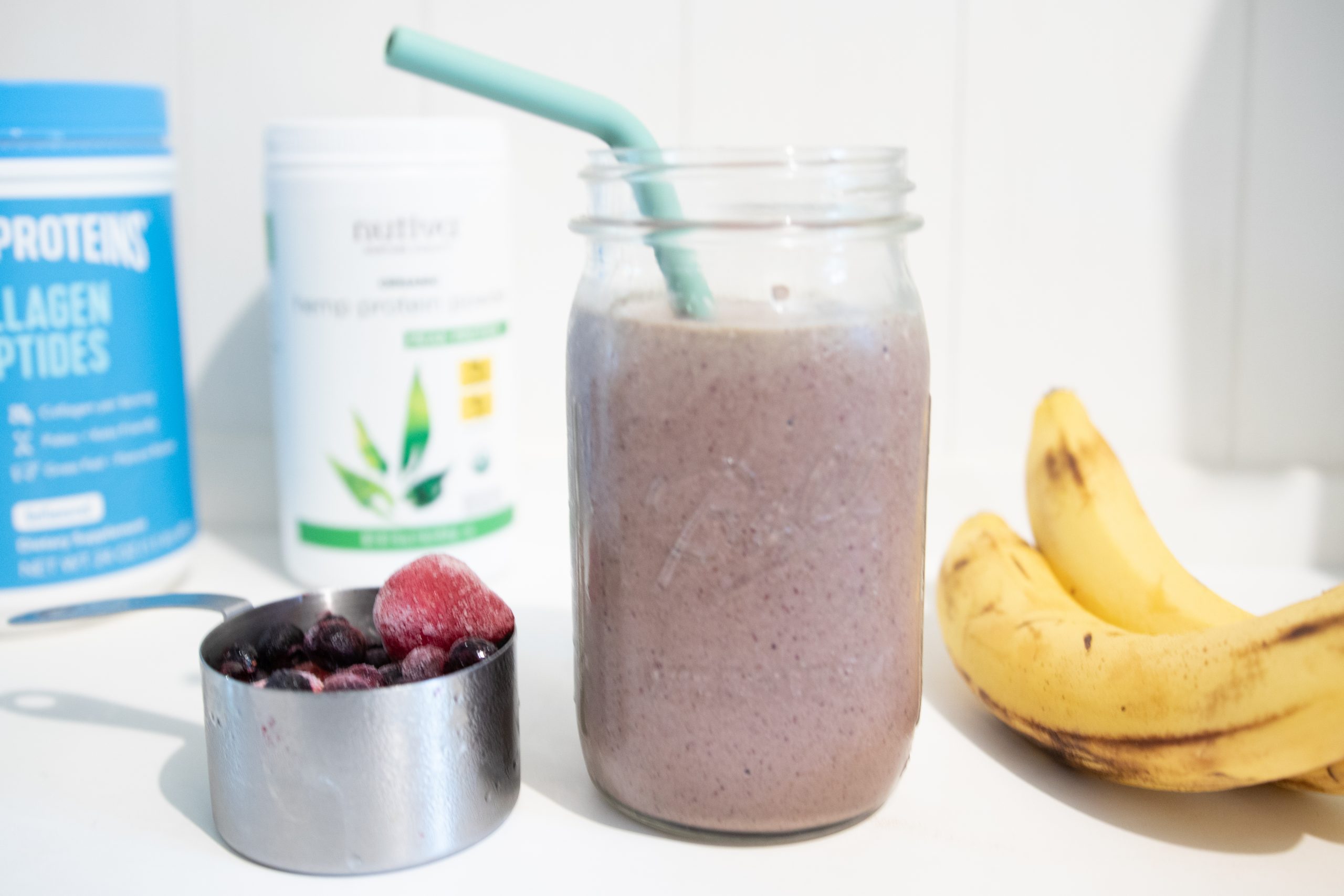 Simple Everyday Smoothie, Nutrient Dense and Filling