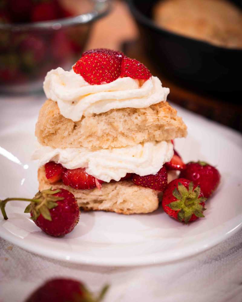 Sourdough Strawberry Shortcake Recipe