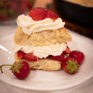 Sourdough Strawberry Shortcake